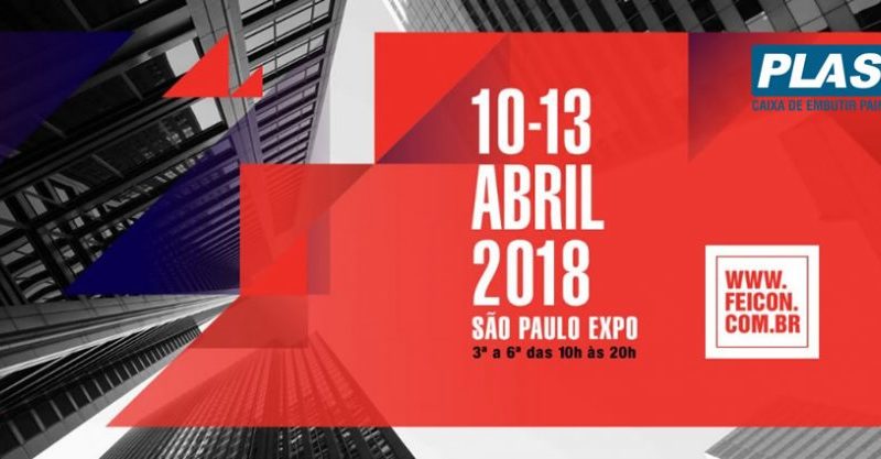 Visite nosso Stand - Na Feicon São Paulo 2018