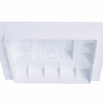 Caixa de luz para embutir painel LED 24W suporte plastico Plasled.
