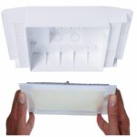 Instalacao de painel LED quadrado 18W em caixa de luz embutir Plasled - Cianorte.