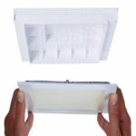 Instalacao de painel LED 24W em caixa de luz embutir Plasled.