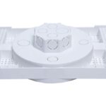 Caixa de passagem para painel LED redondo 18W estrutura em polipropileno
