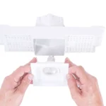 Instalacao de spot LED recuado dicroica GU10 em caixa de luz embutir Plasled -Cianorte.