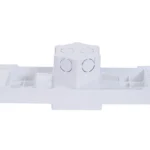 Caixa de luz para spot LED recuado dicroica GU10 encaixe quadrado.